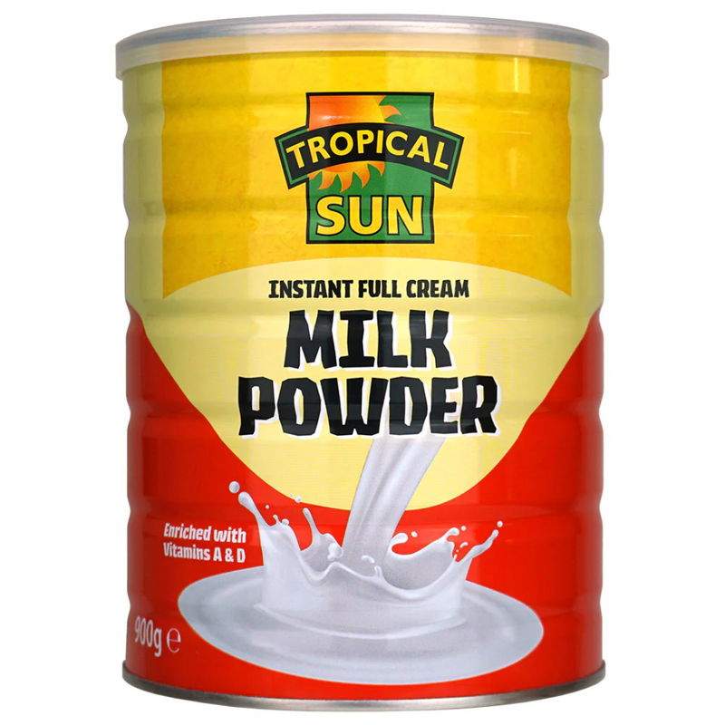 Tropical Sun Full Cream Milk Powder 12 x 900g | London Grocery