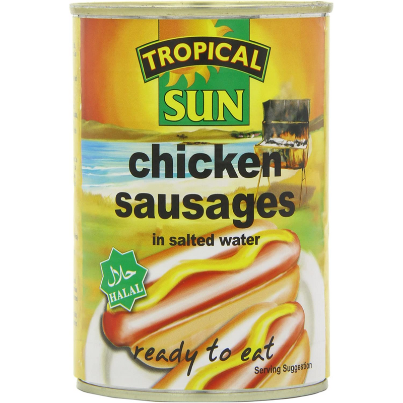 Tropical Sun Hot Dogs in Brine 12 x 400g | London Grocery