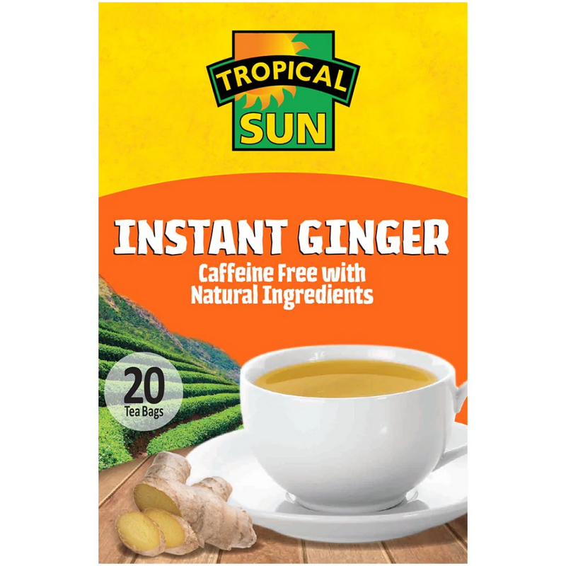 Tropical Sun Instant Ginger Tea 6 x 140g | London Grocery