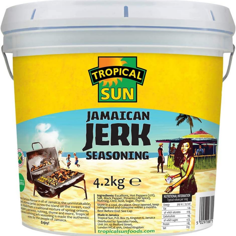 Tropical Sun Jerk Seasoning (Catering) 1 x 4.2kg | London Grocery