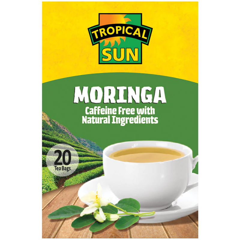 Tropical Sun Moringa Tea 36 x 30g | London Grocery