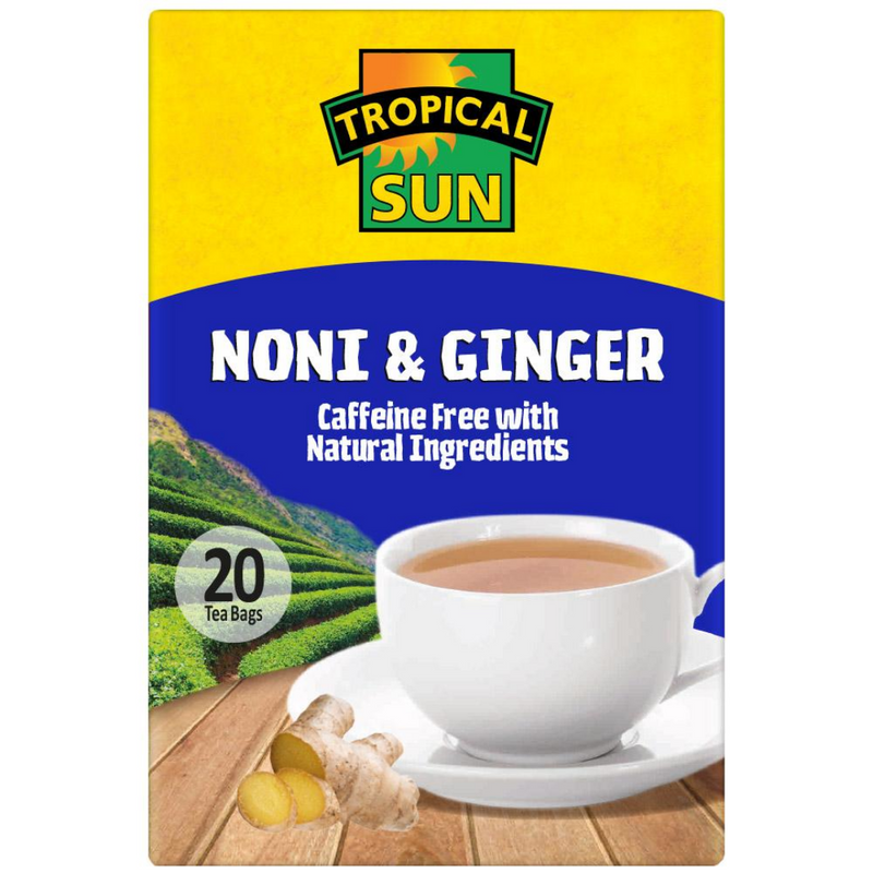 Tropical Sun Noni & Ginger 6 x 30g | London Grocery