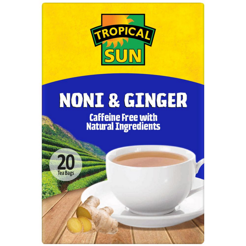 Tropical Sun Noni & Ginger 36 x 30g | London Grocery