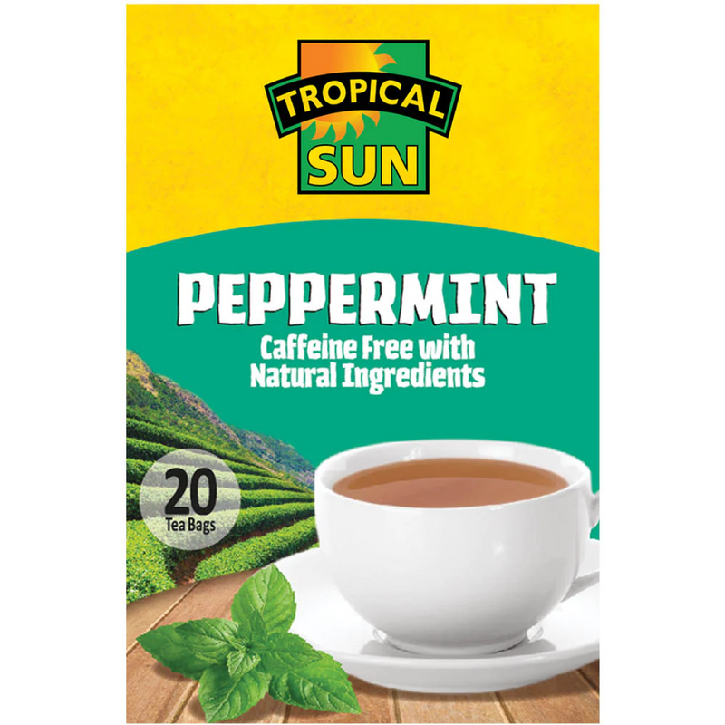 Tropical Sun Peppermint Tea 6 x 30g | London Grocery