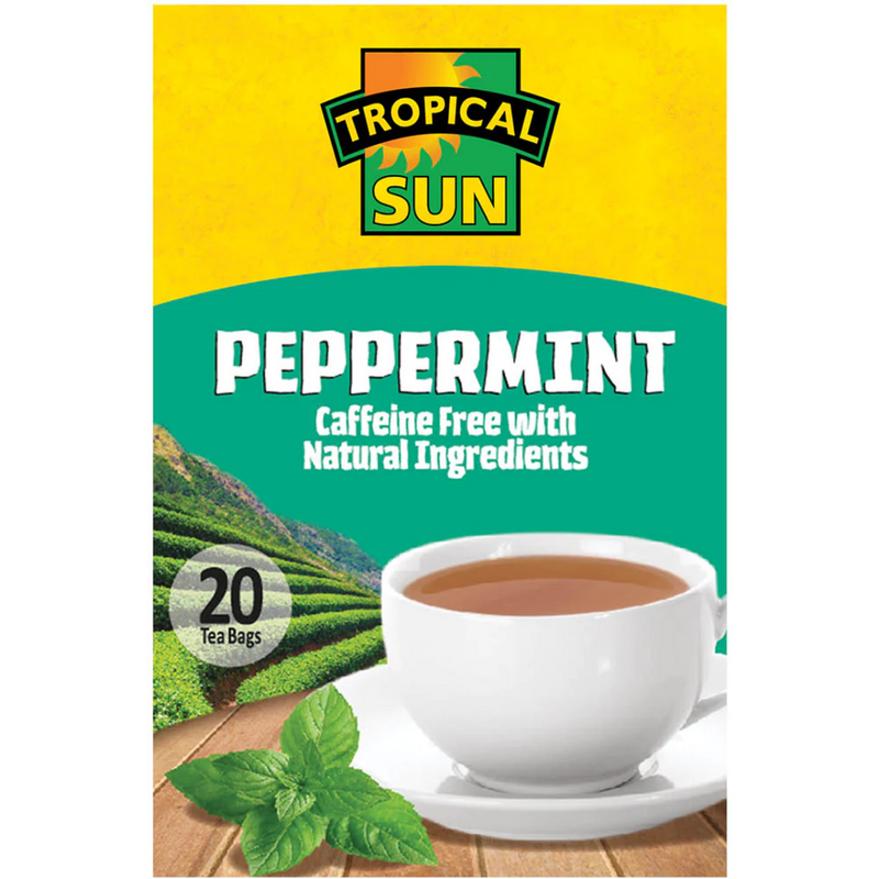 Tropical Sun Peppermint Tea 36 x 30g | London Grocery