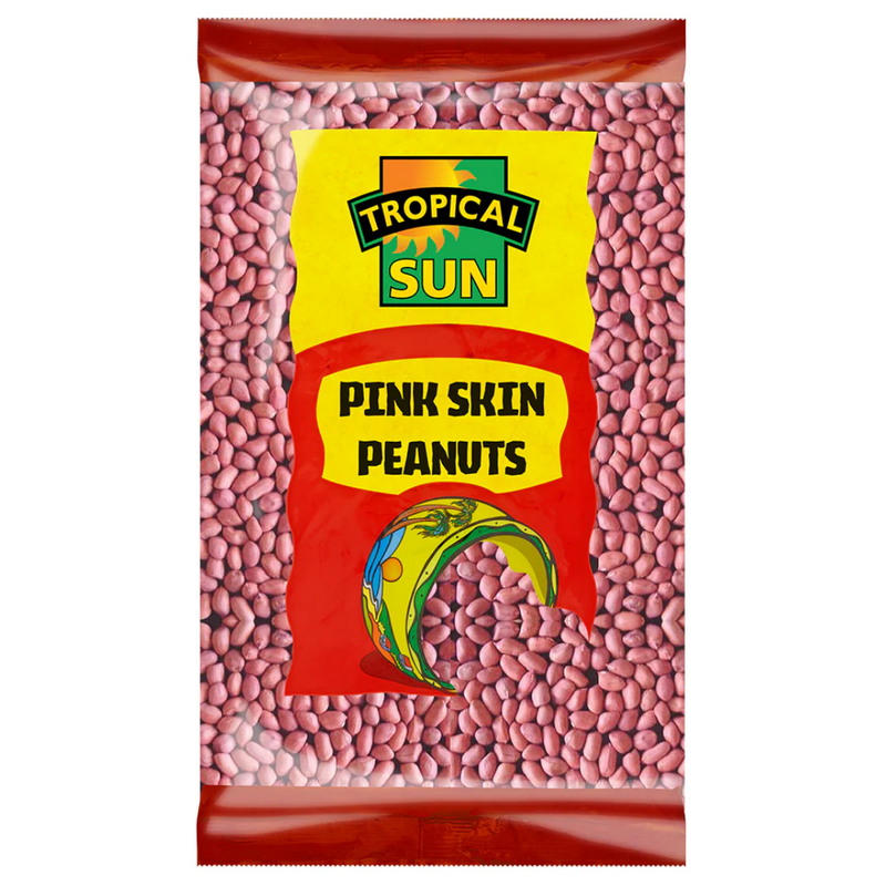 Tropical Sun Pink Skin Peanuts 20 x 500g | London Grocery