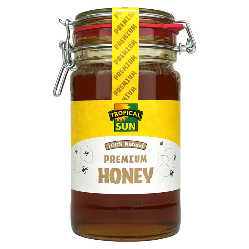 Tropical Sun Pure Natural Honey Clip Jar 6 x 1kg | London Grocery