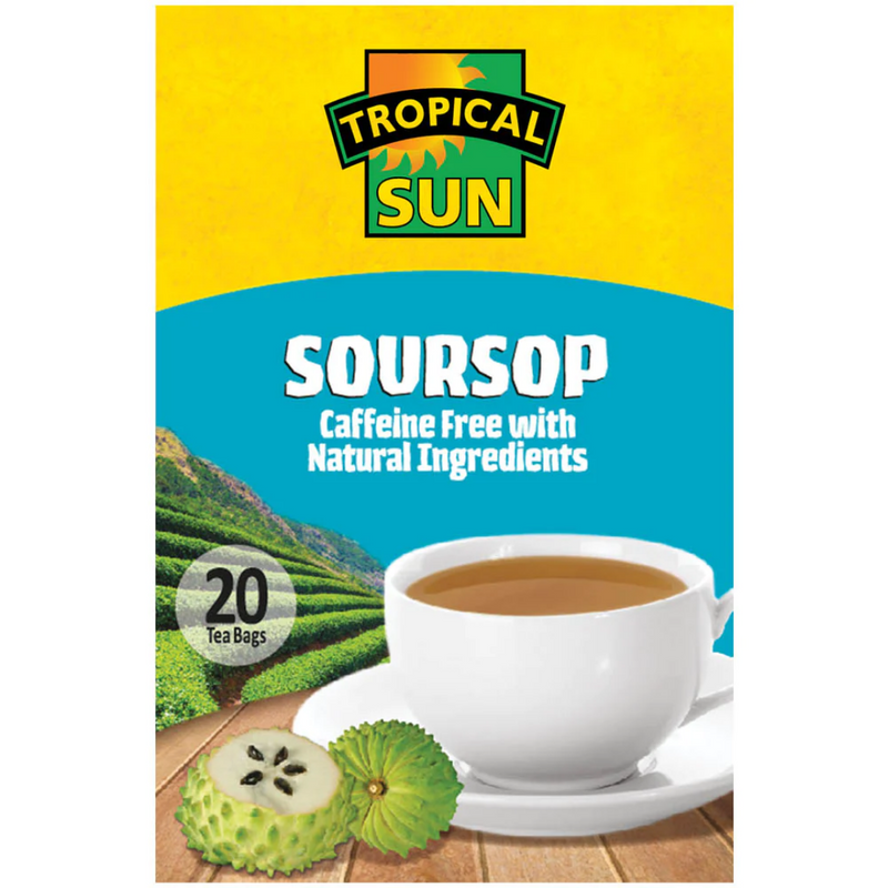 Tropical Sun Soursop Tea 6 x 30g | London Grocery