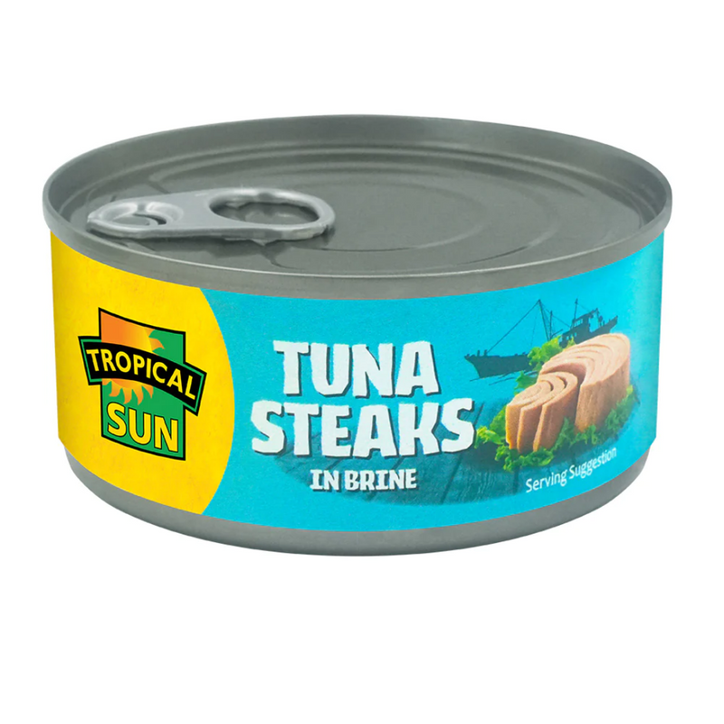 Tropical Sun Tuna Steak in Brine 48 x 160g | London Grocery