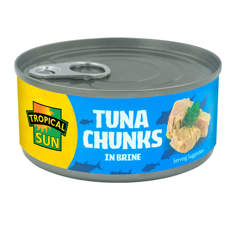 Tropical Sun Tuna Chunks in Brine 48 x 160g | London Grocery