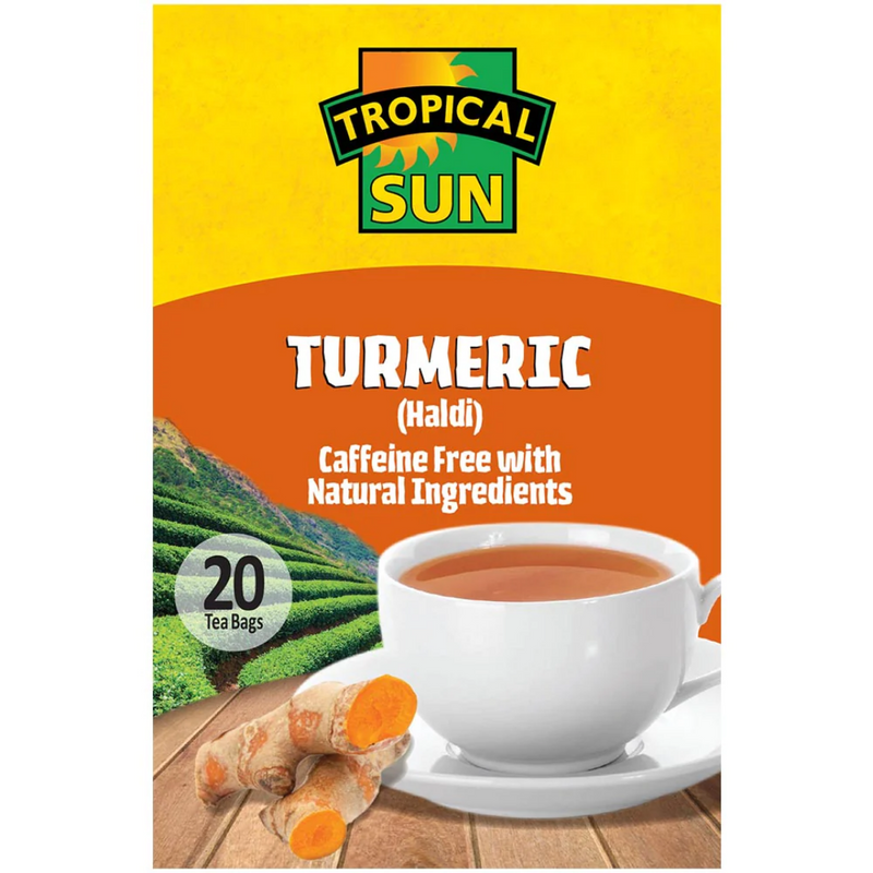 Tropical Sun Turmeric Tea 6 x 30g | London Grocery