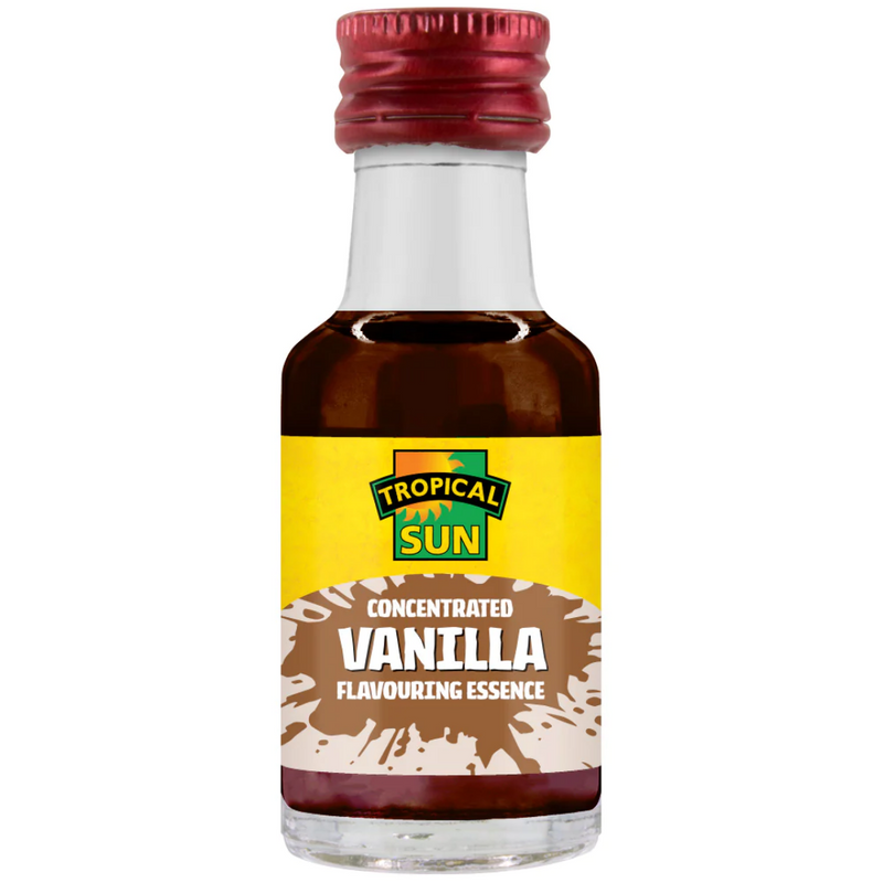 Tropical Sun Vanilla Essence 12 x 28ml | London Grocery