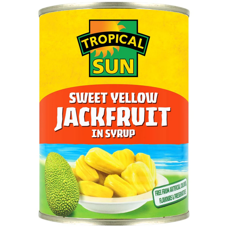 Tropical Sun Yellow Jackfruit in Syrup 6 x 565g | London Grocery