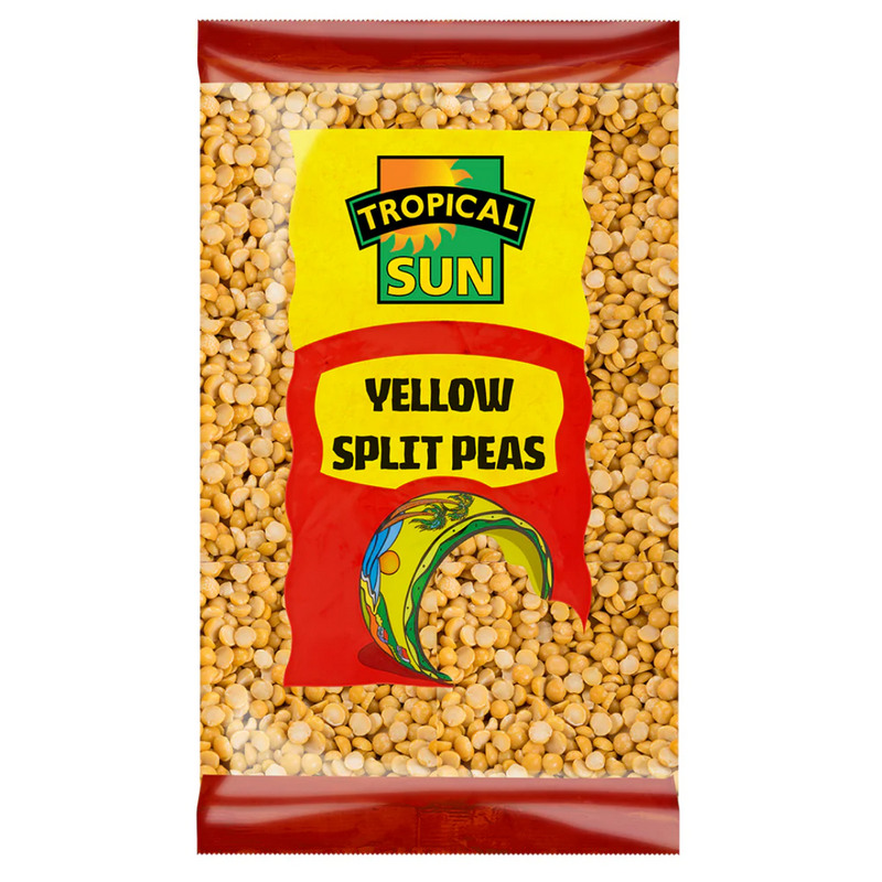 Tropical Sun Yellow Split Peas 6 x 2kg | London Grocery