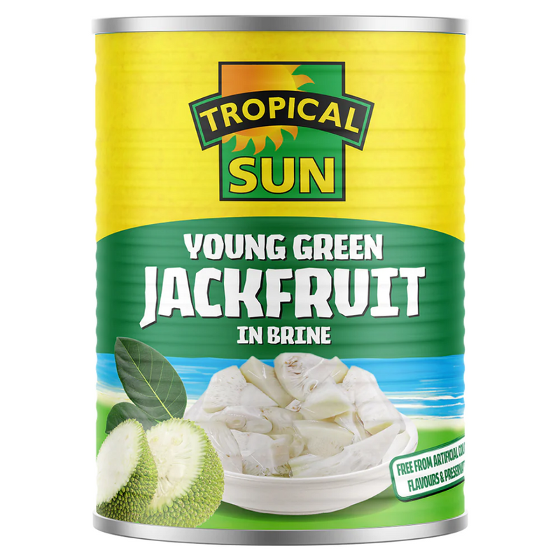 Tropical Sun Young Green Jackfruit in Brine 6 x 560g | London Grocery