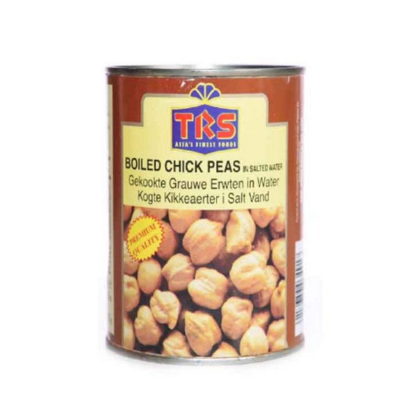 TRS Boiled Chickpeas 12 x 400g | London Grocery