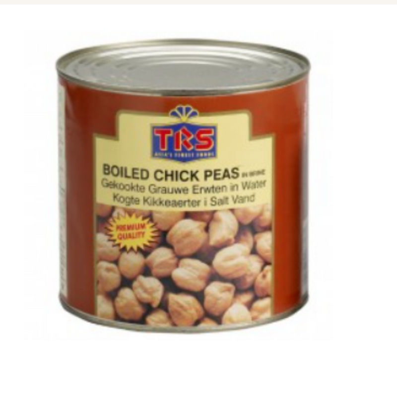 TRS Boiled Chickpeas 6 x 2.5kg | London Grocery