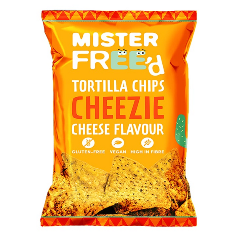 Mister Free'd Tortilla Chips Cheezie 40g | London Grocery