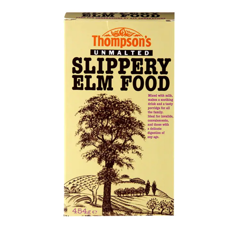 Thompsons Unmalted Slippery Elm Food 454g | London Grocery