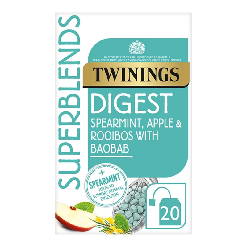Twinings Superblends Digest 20 Tea Bags | London Grocery