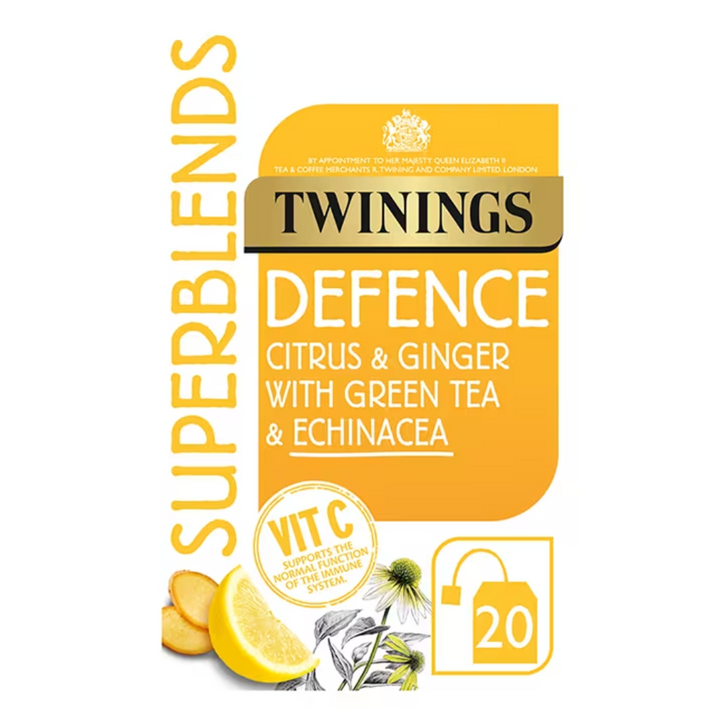 Twinings Superblends Defence 20 Tea Bags | London Grocery
