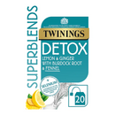 Twinings Superblends Detox 20 Tea Bags | London Grocery
