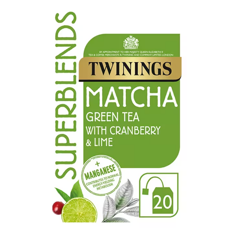 Twinings Superblends Matcha 20 Tea Bags | London Grocery
