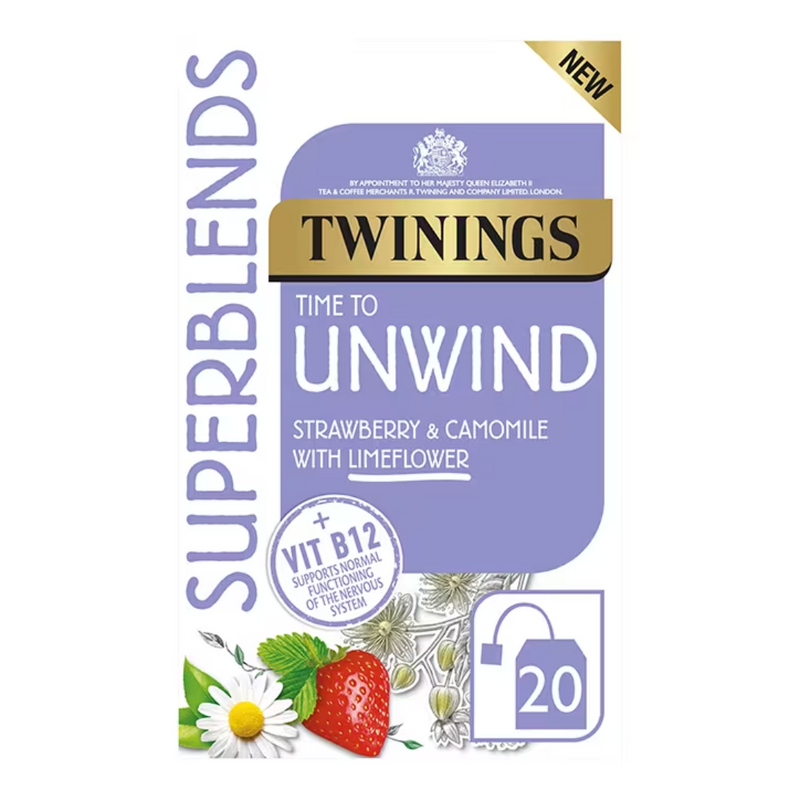 Twinings Superblends Unwind 20 Bags | London Grocery