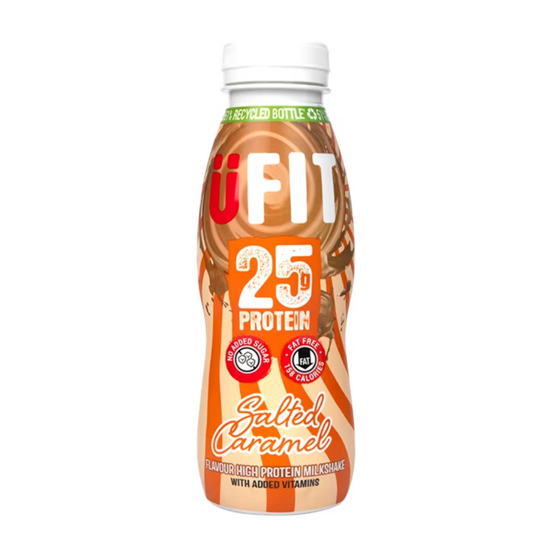 UFIT 25g High Protein Drink Salted Caramel 330ml | London Grocery