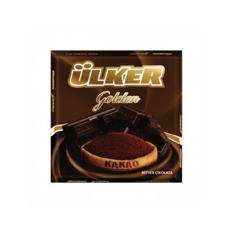 Ulker Golden Bitter Chocolate Cocoa %60 60Gr-London Grocery