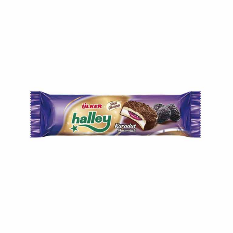 Ulker Halley Mini Black Mulberry 236Gr-London Grocery