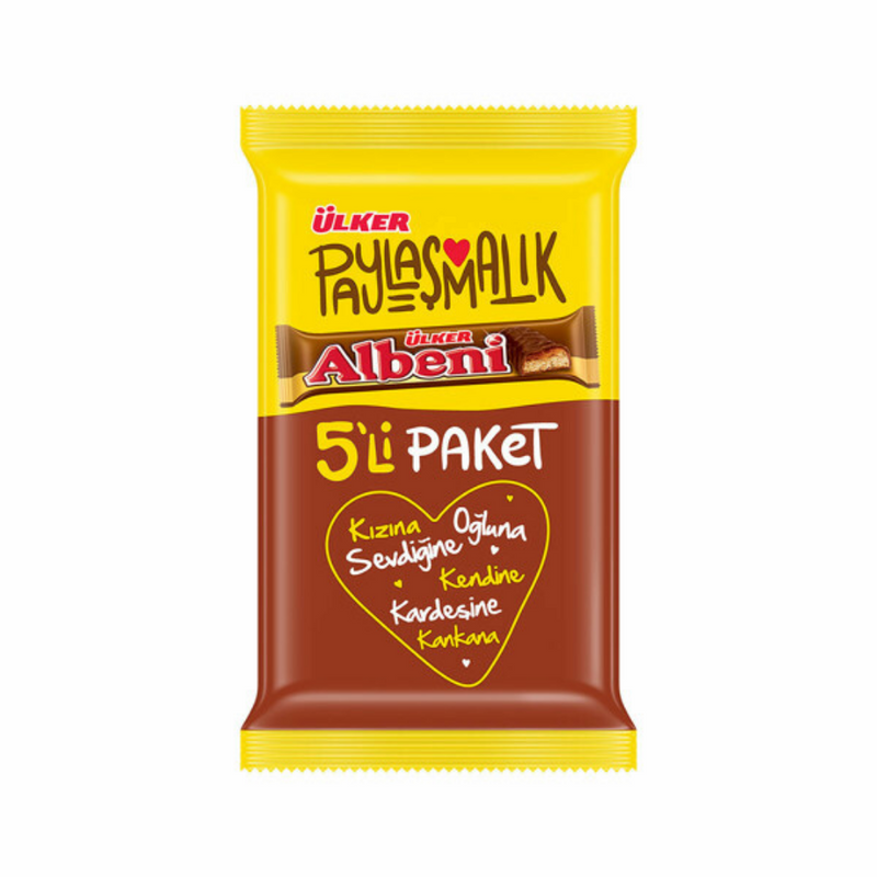 Ulker Albeni Chocolate 5 Pack - London Grocery