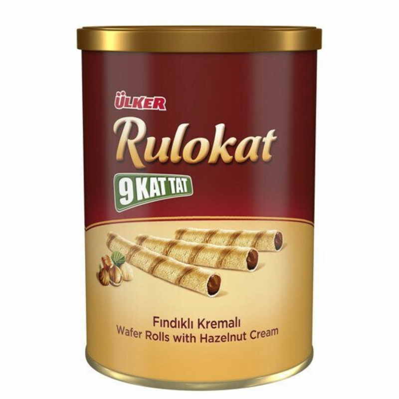 Ulker Wafer Rolls with Hazelnut Cream - London Grocery