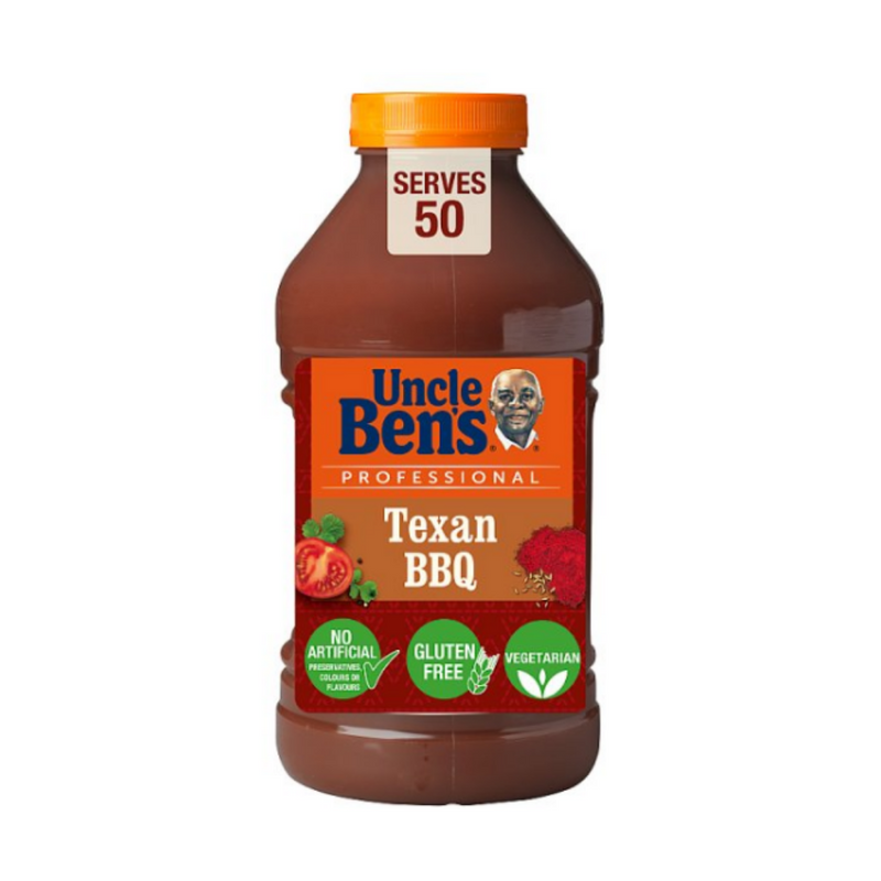Uncle Bens Texan BBQ Sauce 2.51kg x 2 cases - London Grocery