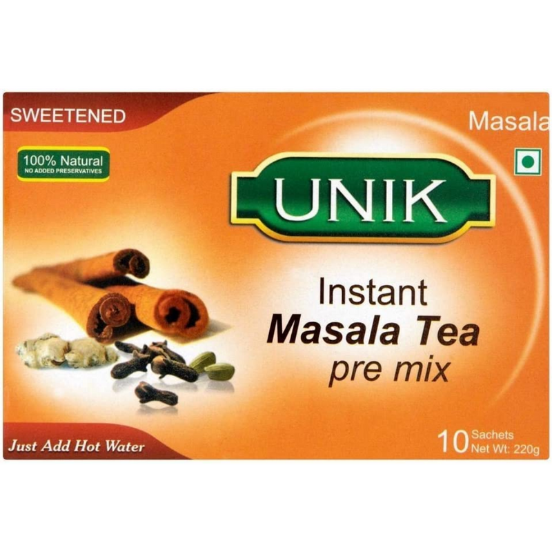 Unik Masala Chai (Sweetened) 5 x 220g | London Grocery