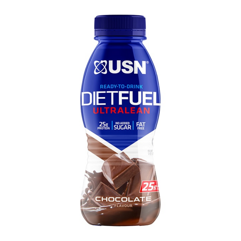 USN Diet Fuel Ultralean Chocolate 330ml | London Grocery