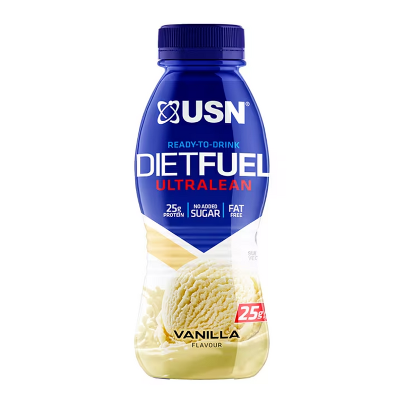 USN Diet Fuel Ultralean Vanilla 330ml | London Grocery