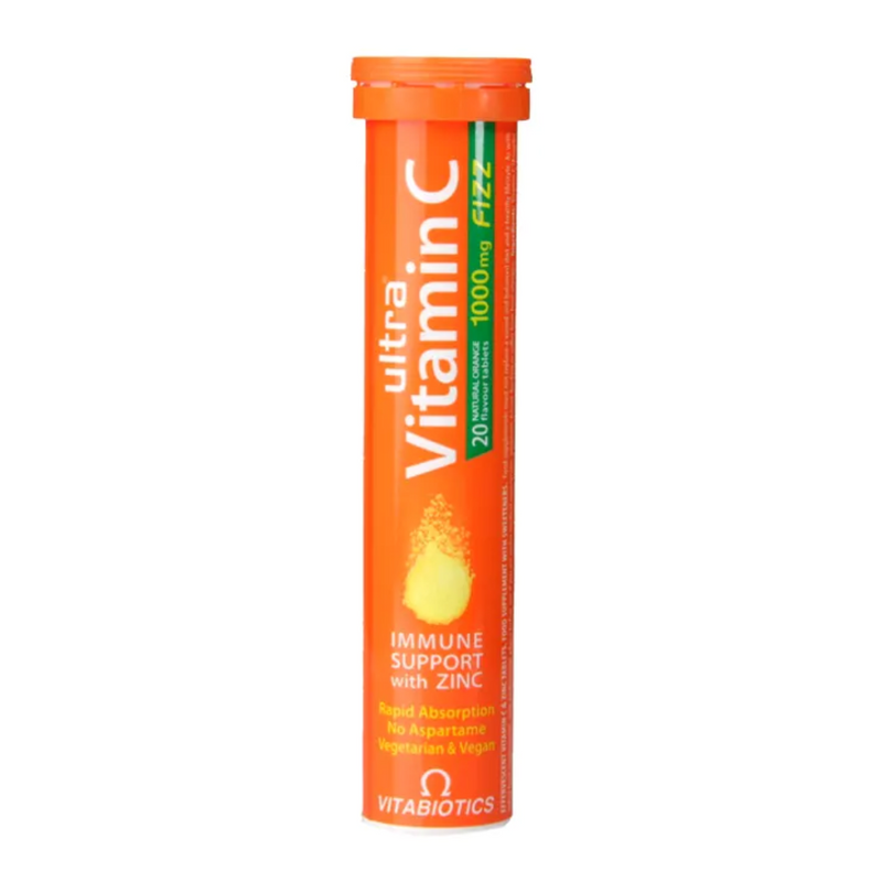 Vitabiotics Ultra Vitamin C & Zinc Effervescent | London Grocery