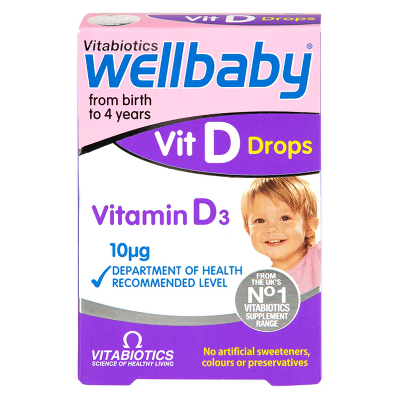 Vitabiotics Wellbaby Vitamin D-Drops 10?g 30ml | London Grocery