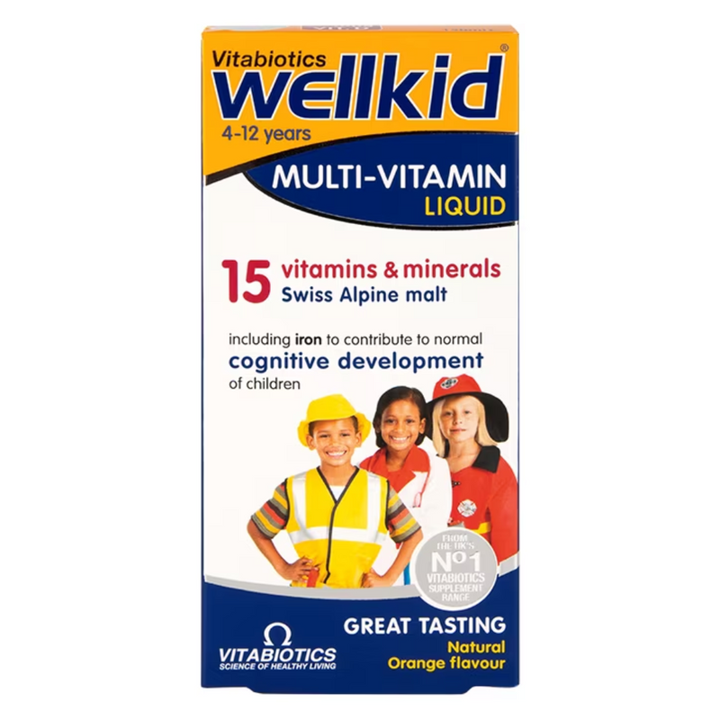 Vitabiotics Wellkid Multivitamin Liquid 150ml | London Grocery