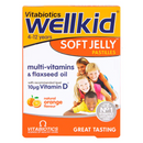 Vitabiotics Wellkid Soft Jelly Pastilles Orange 30 Chews | London Grocery
