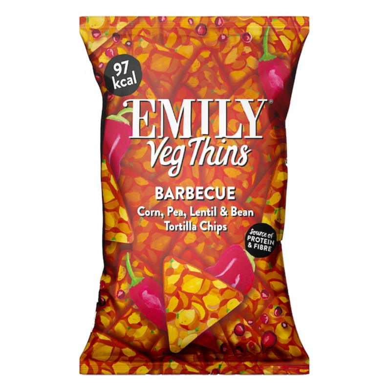 Emily Veg Thins BBQ 23g | London Grocery