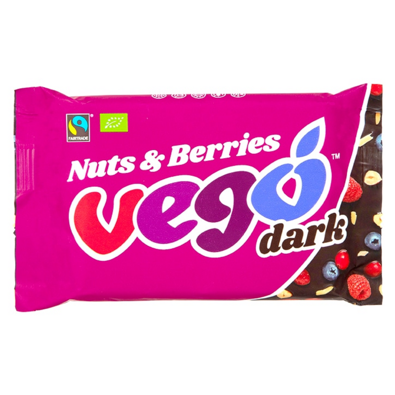 Vego Dark Nuts & Berries 85g | London Grocery