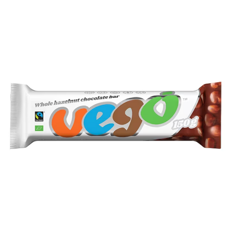 Vego Whole Hazelnut Chocolate Bar 150g | London Grocery