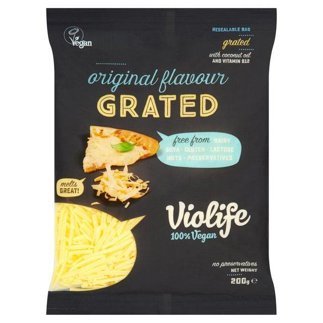 Violife Original Flavour Grated 200gr-London Grocery