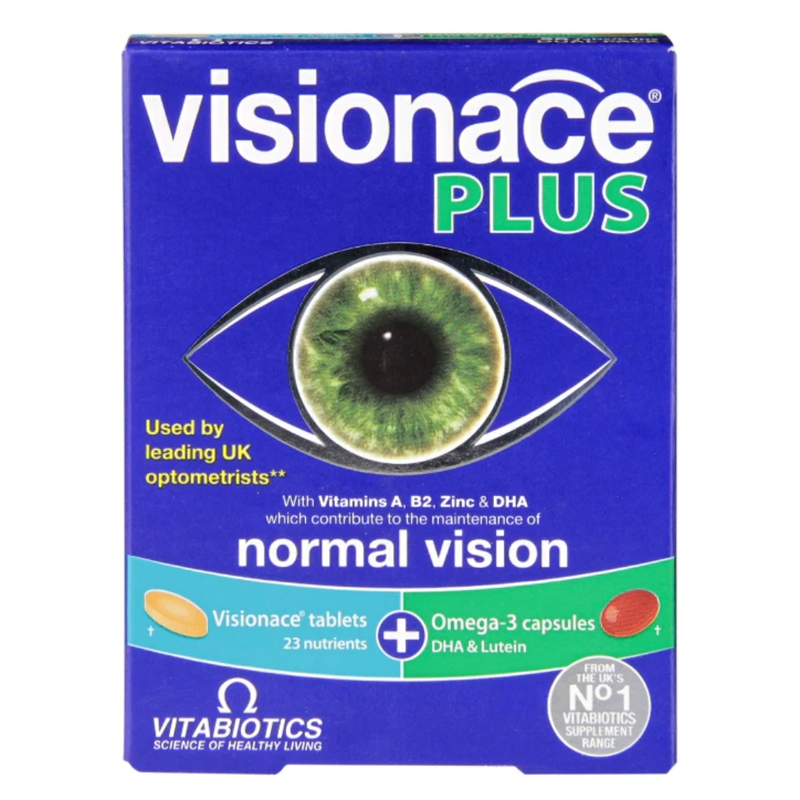 Vitabiotics Visionace Plus 56 Tablets | London Grocery