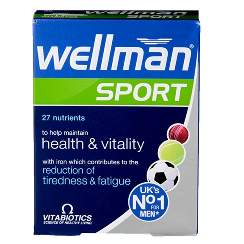 Vitabiotics Wellman Sport 30 Tablets | London Grocery