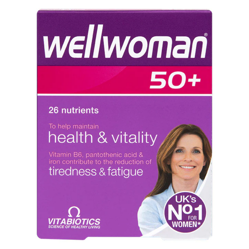 Vitabiotics Wellwoman 50+ 30 Tablets | London Grocery