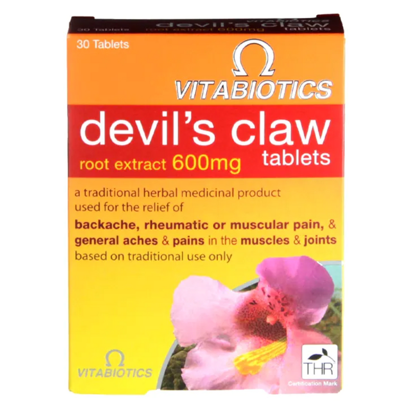 Vitabiotics Devils Claw 30 Tablets | London Grocery