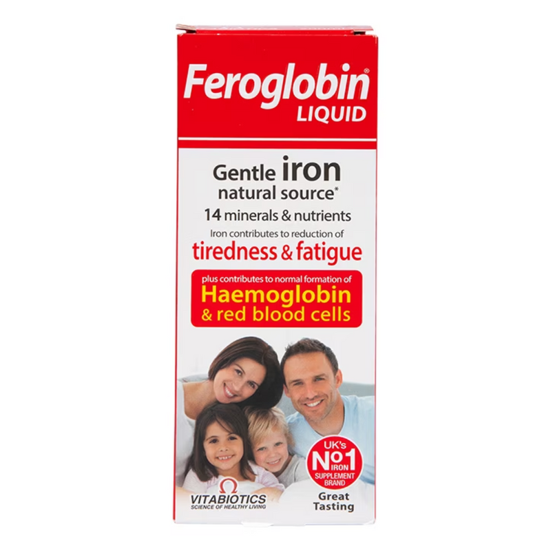 Vitabiotics Feroglobin Liquid 200ml | London Grocery